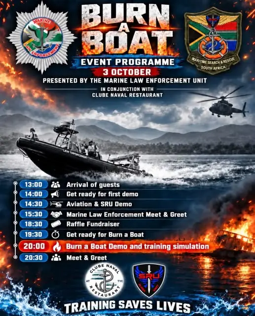 The Burn a Boat event programme