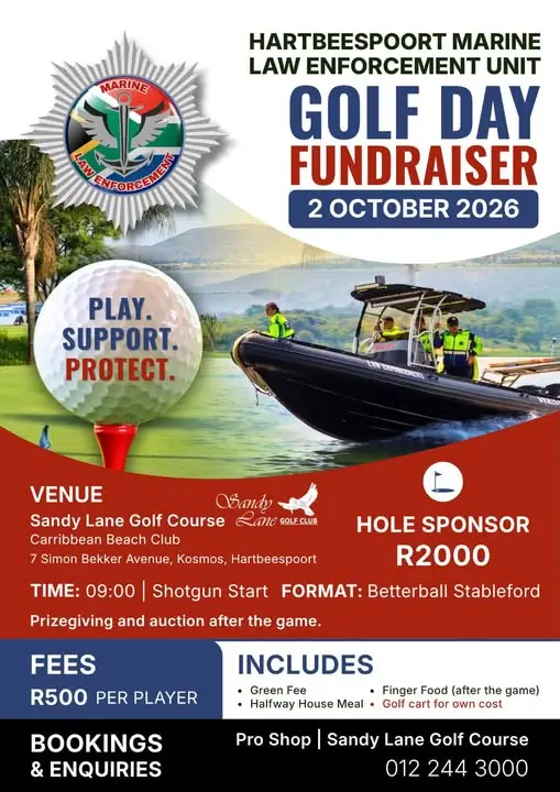The Golf Day Fundraiser poster